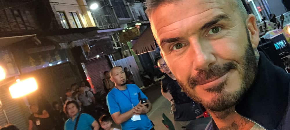 David Beckham Got A Short, Crew Cut Hairstyle