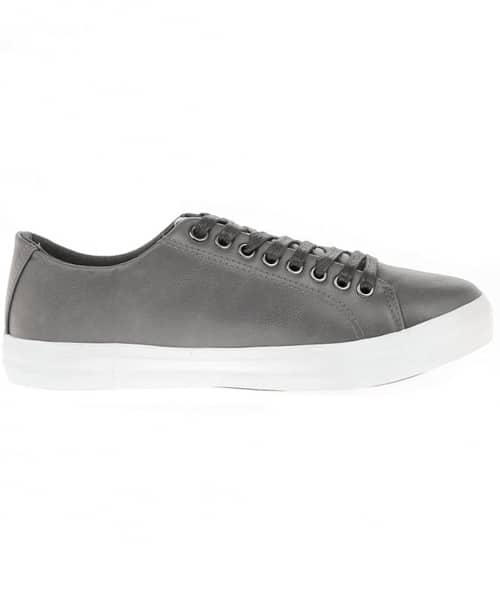 TS HERITAGE Mens Grey Lace Up Trainer