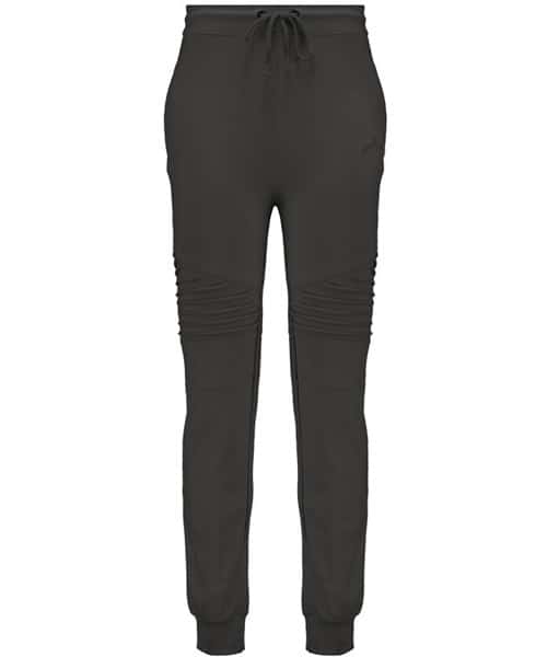 BLUE INC Mens Black Ribbed Panel Joggers