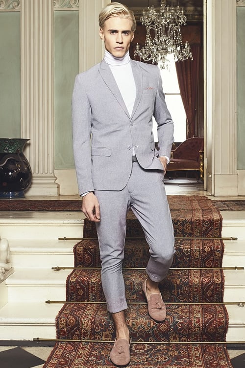 Modern tailoring trends - cropped trousers