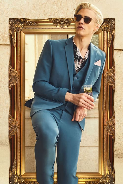 BoohooMan Pastel Tailoring