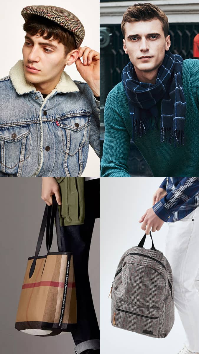 How To Wear Check Accessories