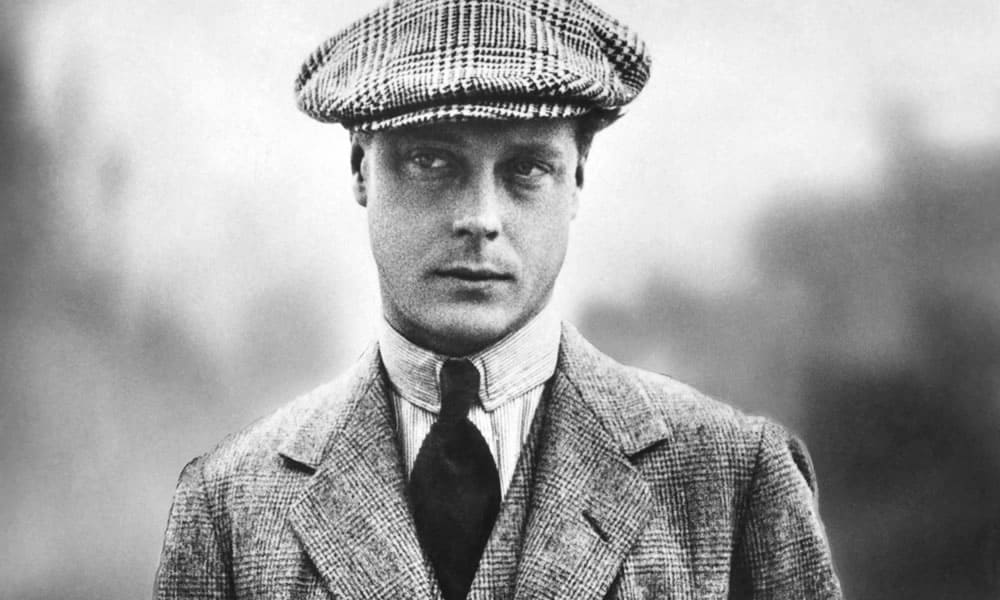 King Edward VIII created the popular Windsor tie knot