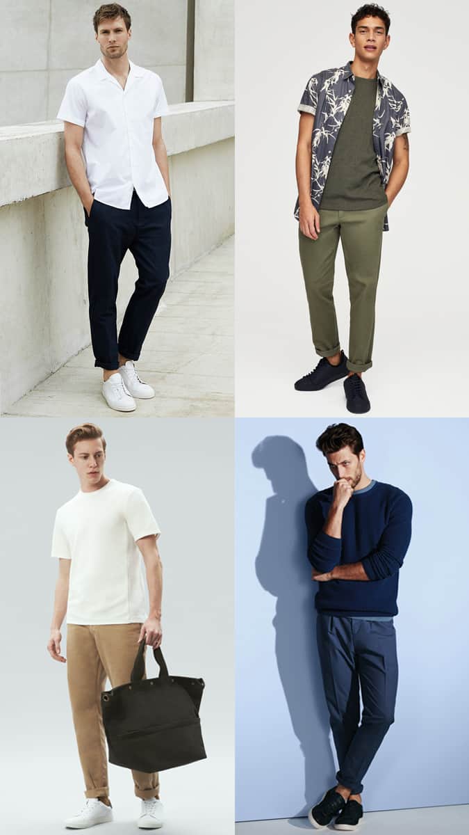 How To Wear Straight Leg Trousers
