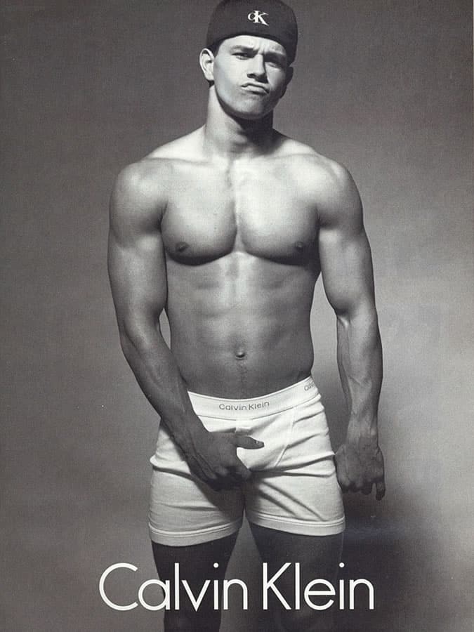 Marky Mark Calvin Klein Men's Underwear Ad