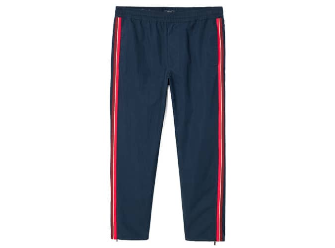 Mango man Contrast trim trousers
