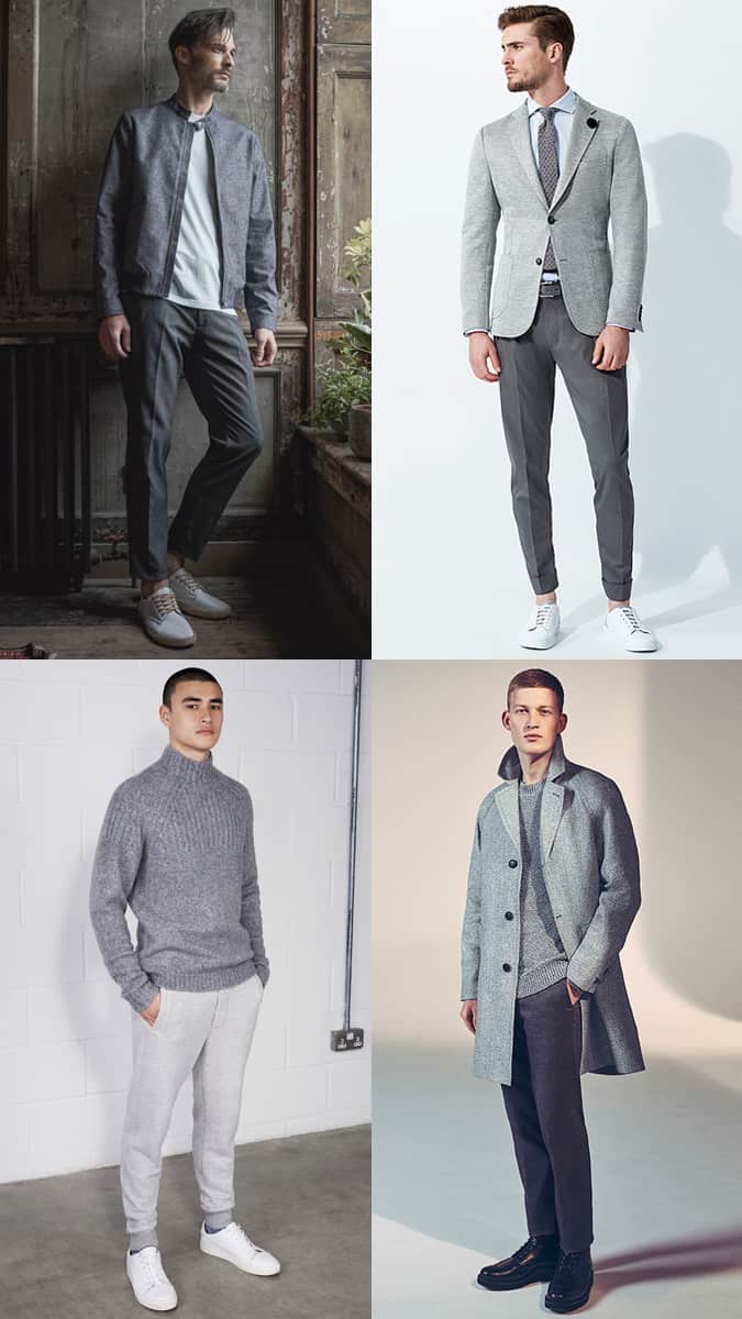How To Wear All-Grey Outfits