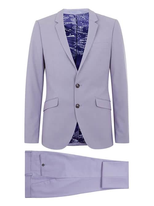 Lilac Ultra Skinny Fit Suit