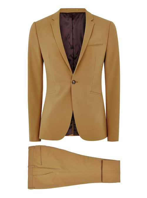 Gold Spray On Fit Suit