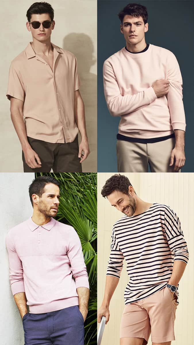 How to wear Millennial Pink for men