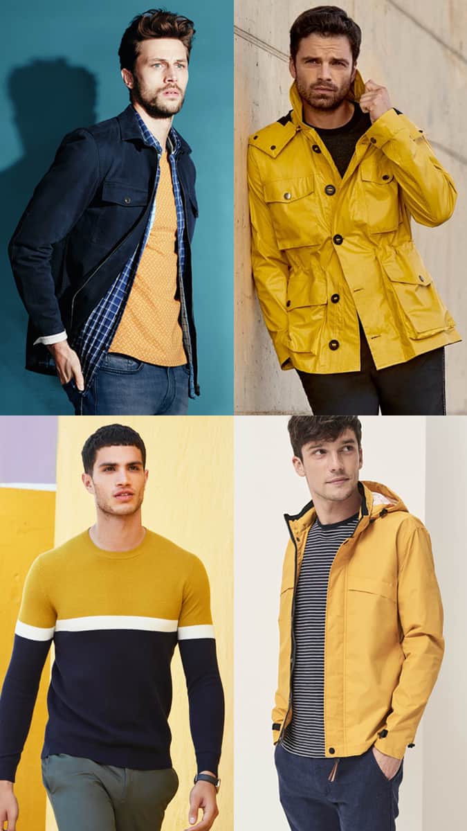 How to wear yellow in summer for men