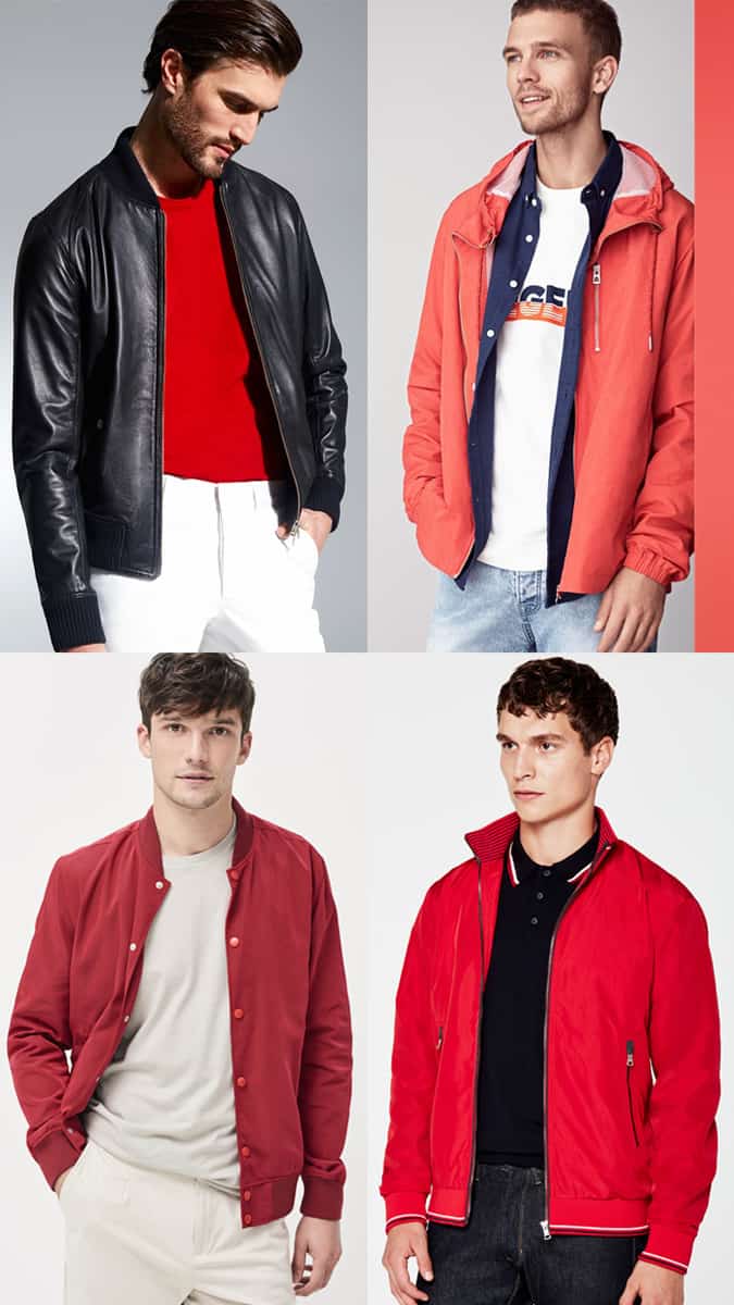 How to wear red in summer for men