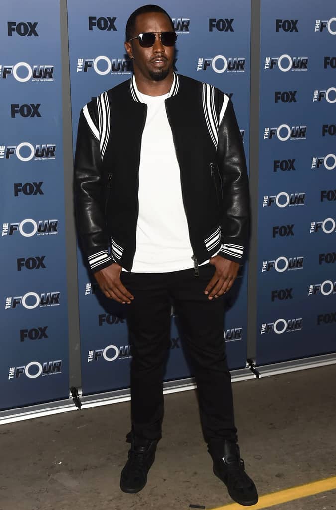The Best-Dressed Men Of The Week - Sean Combs at The Four Battle for Stardom TV show event, Los Angeles