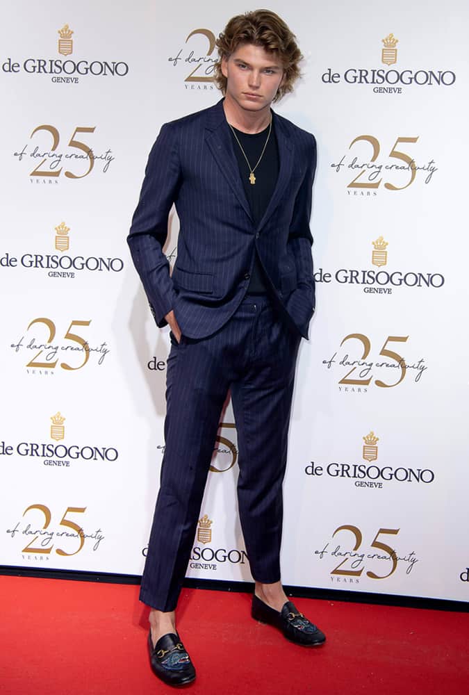 Jordan Barrett At The Cannes Film Festival