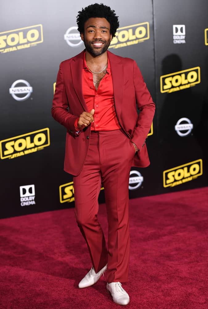 Donald Glover At The Solo Premiere