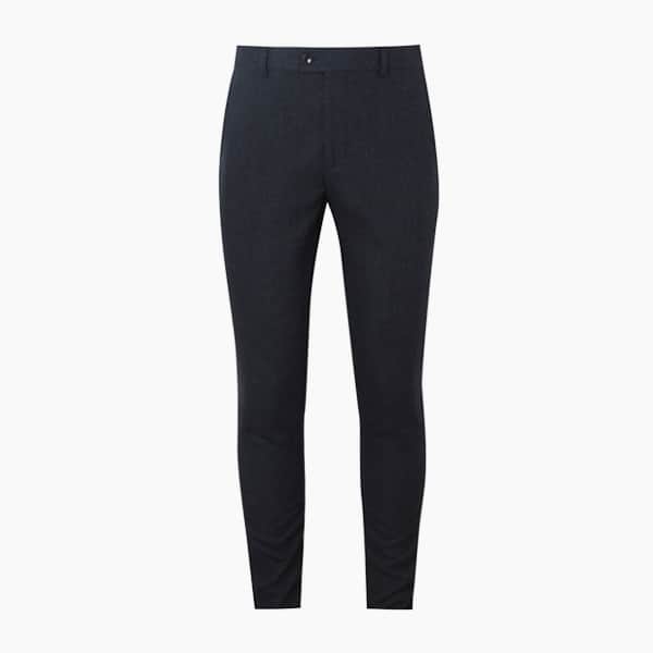 Dele Alli x boohooMAN DELE PIPED FORMAL WOOL BLEND TROUSER