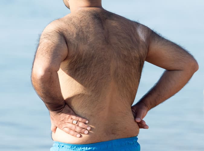 Man With A Hairy Back