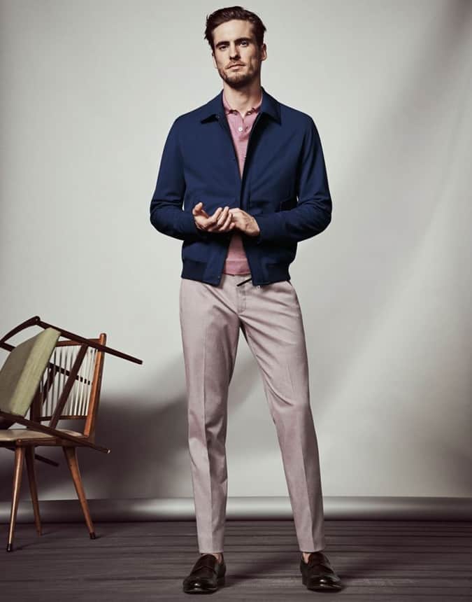 Ermenegildo Zegna Harrington Jacket