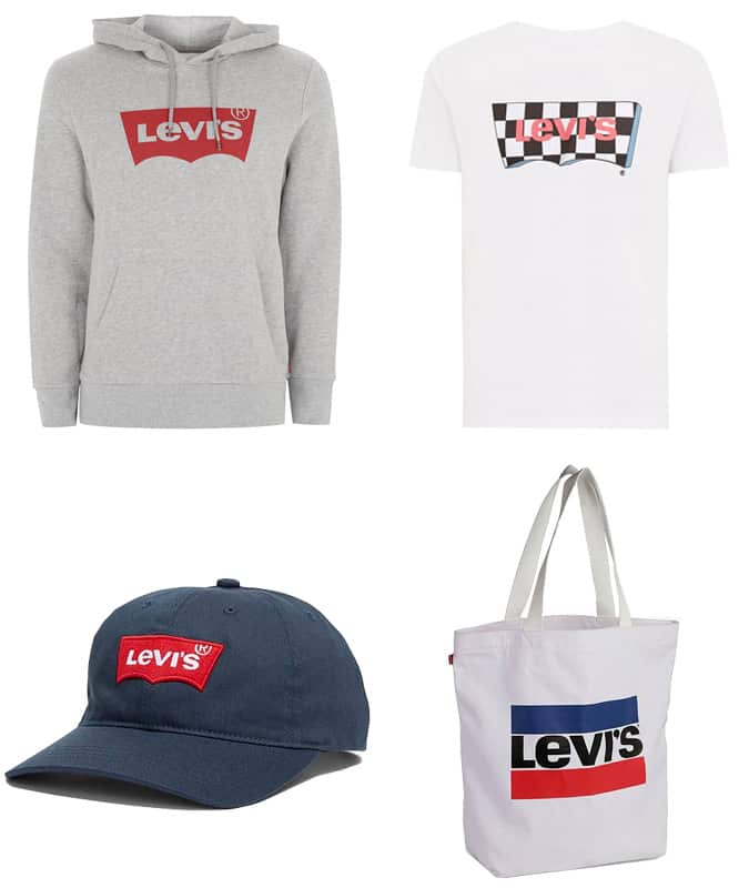 The best Levi's logo clothing for men