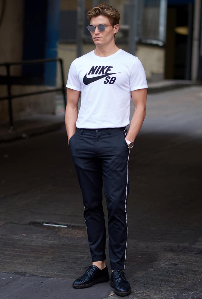 Oliver Cheshire Wearing Athleisure