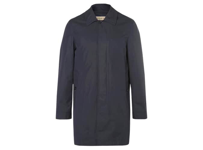 BURBERRY Cotton-Blend Gabardine Hooded Coat With Detachable Gilet