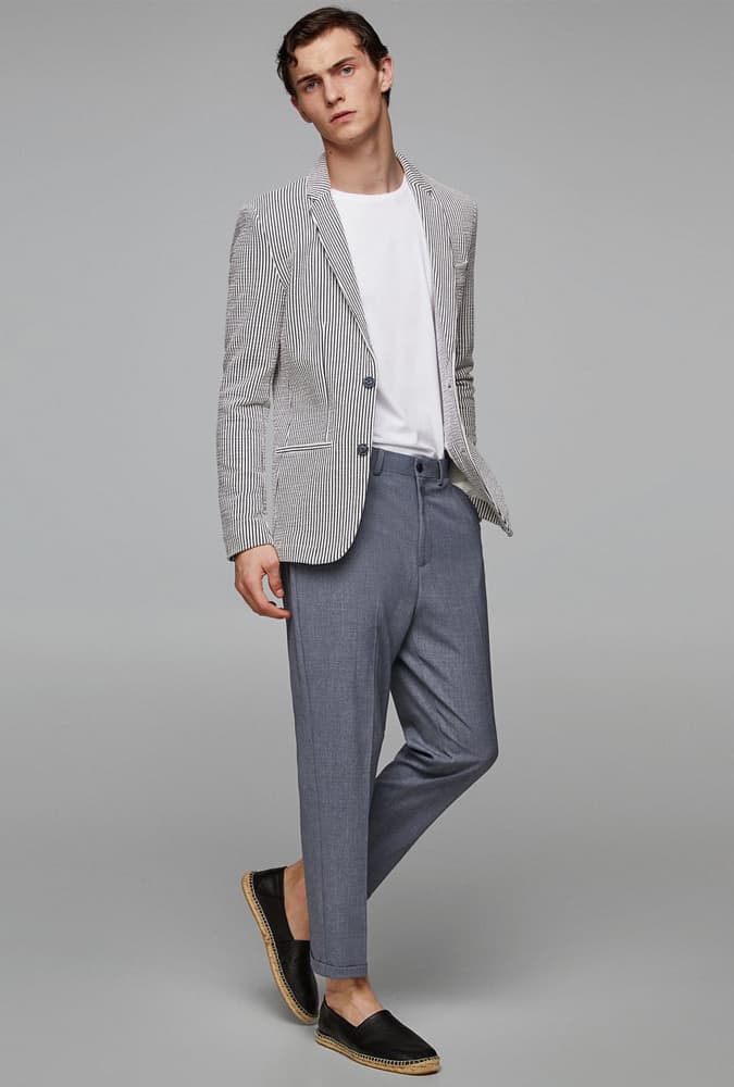 Zara Seersucker Jacket