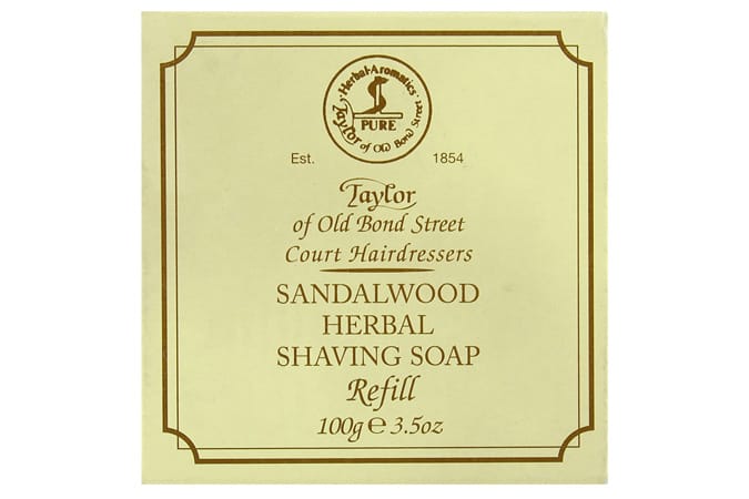 Taylor of Bond Street Sandalwood Herbal Shaving Soap