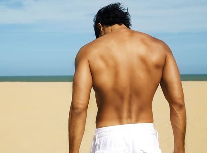 Man On The Beach