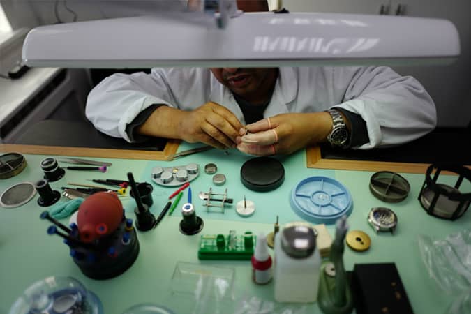 Watch repairs