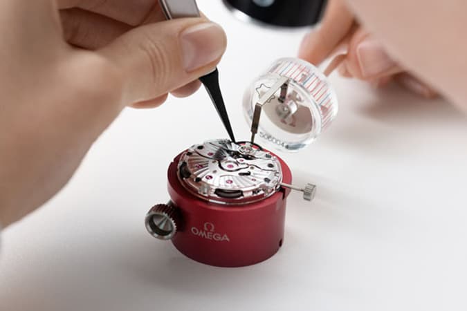Omega watch repair