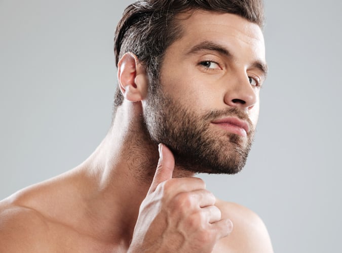 man with a beard