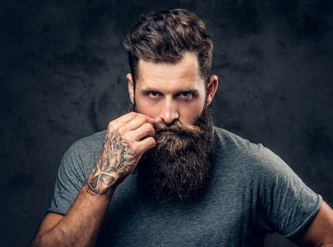 man with a beard