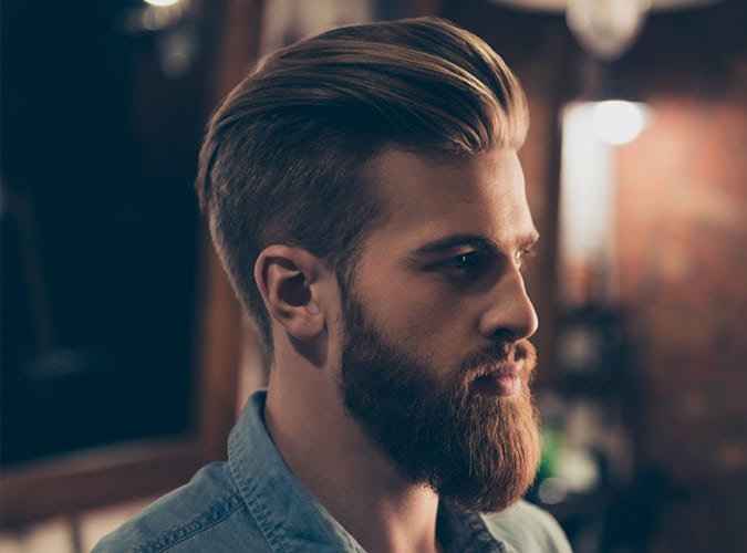 man with a beard