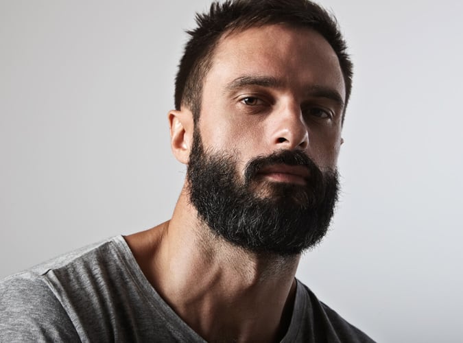 man with a beard