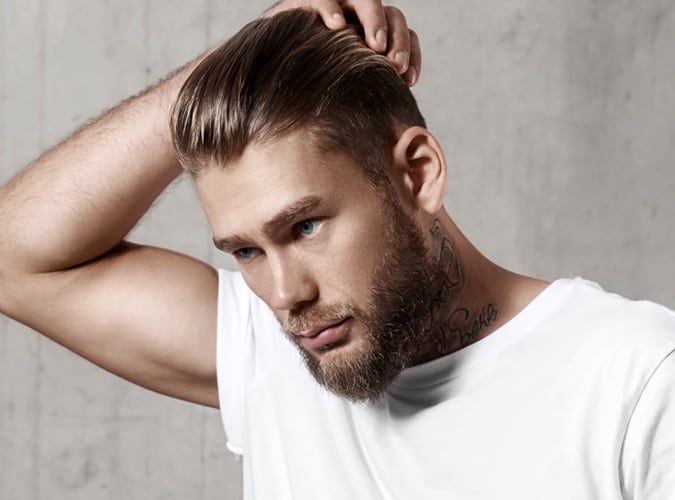 man with a beard