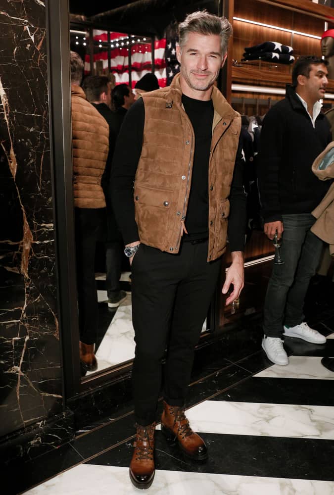 Eric Rutherford At Fashion Week