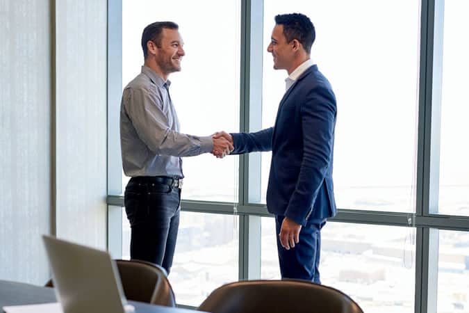Eye contact in workplace