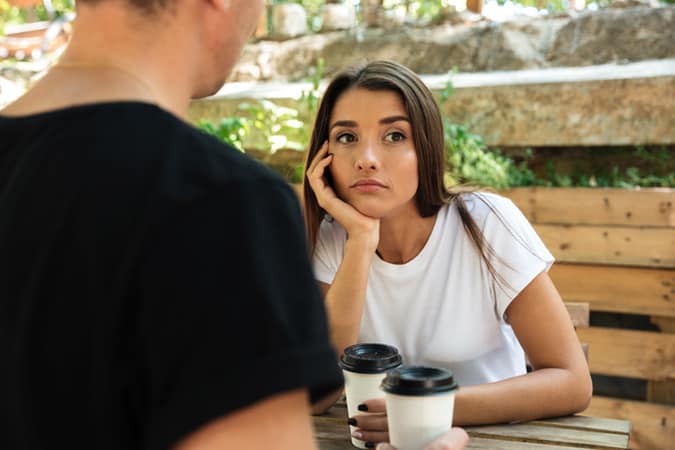 Eye contact in relationships