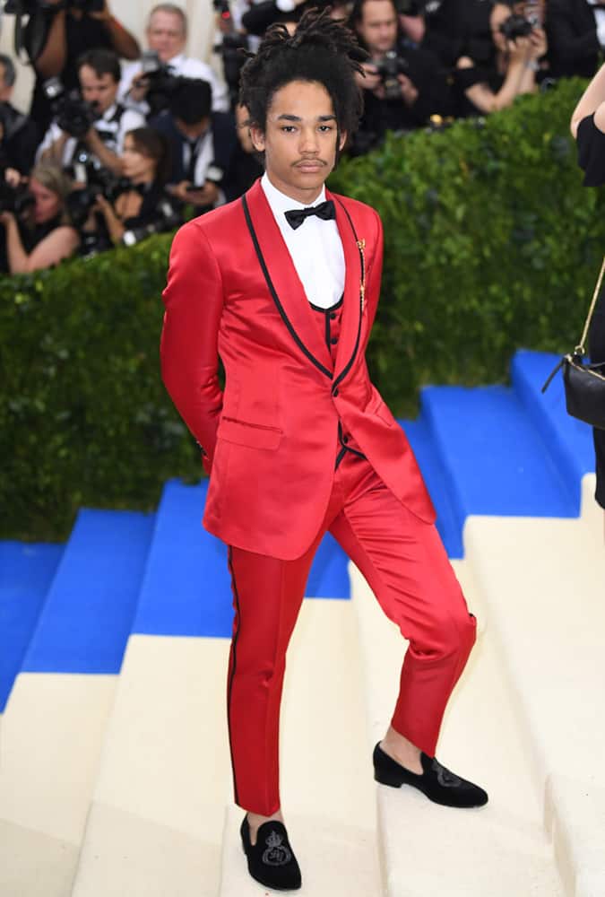 Luka Sabbat At The 2017 MET Gala