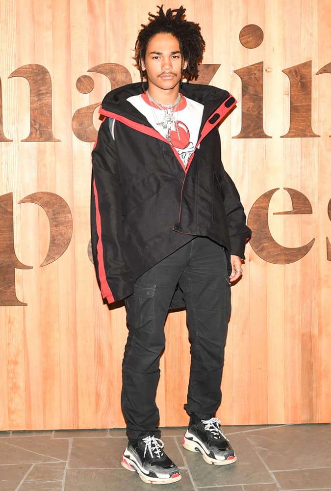 Luka Sabbat Wearing An Oversized Jacket