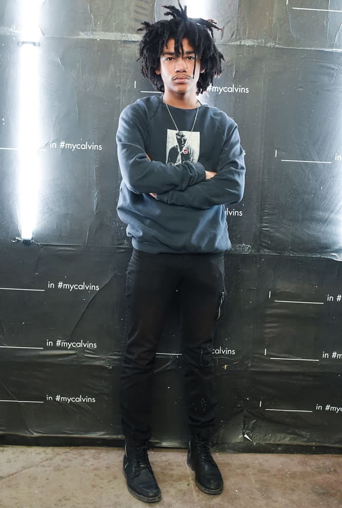 Luka Sabbat Wearing A Sweatshirt