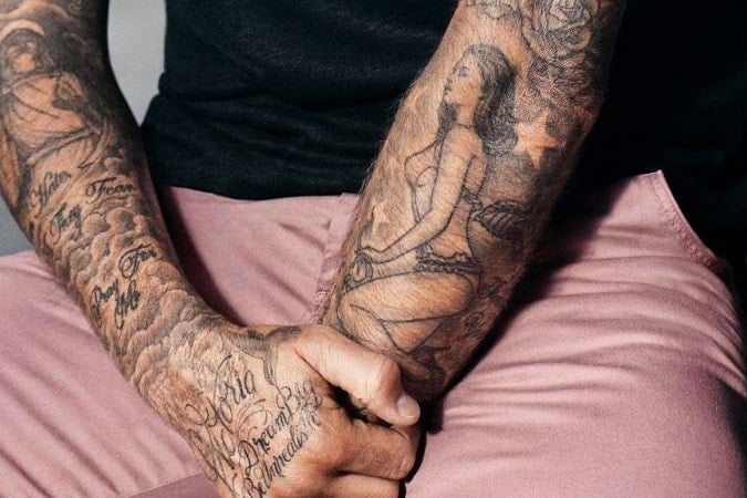 David Beckham Victoria Tattoo