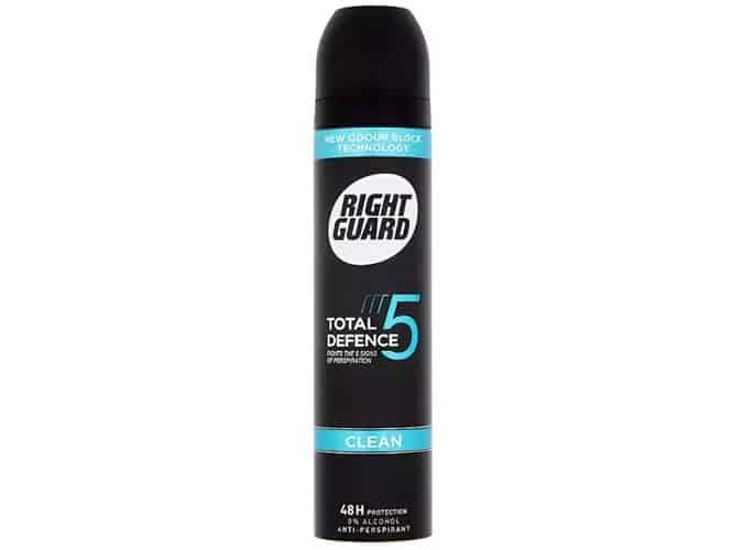 Right Guard Total Defence 5 Clean 48H Anti-Perspirant 250ml