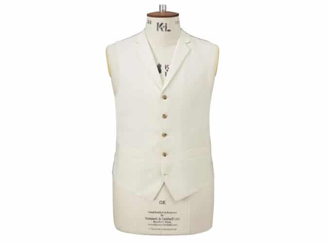 CREAM DRESS WAISTCOAT