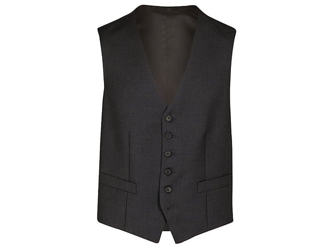 GIEVES & HAWKES Single-breasted wool waistcoat