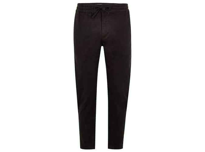 Topman Black Woven Joggers