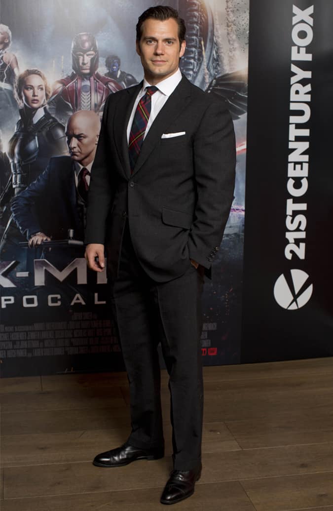 Henry Cavill tailoring lookbook