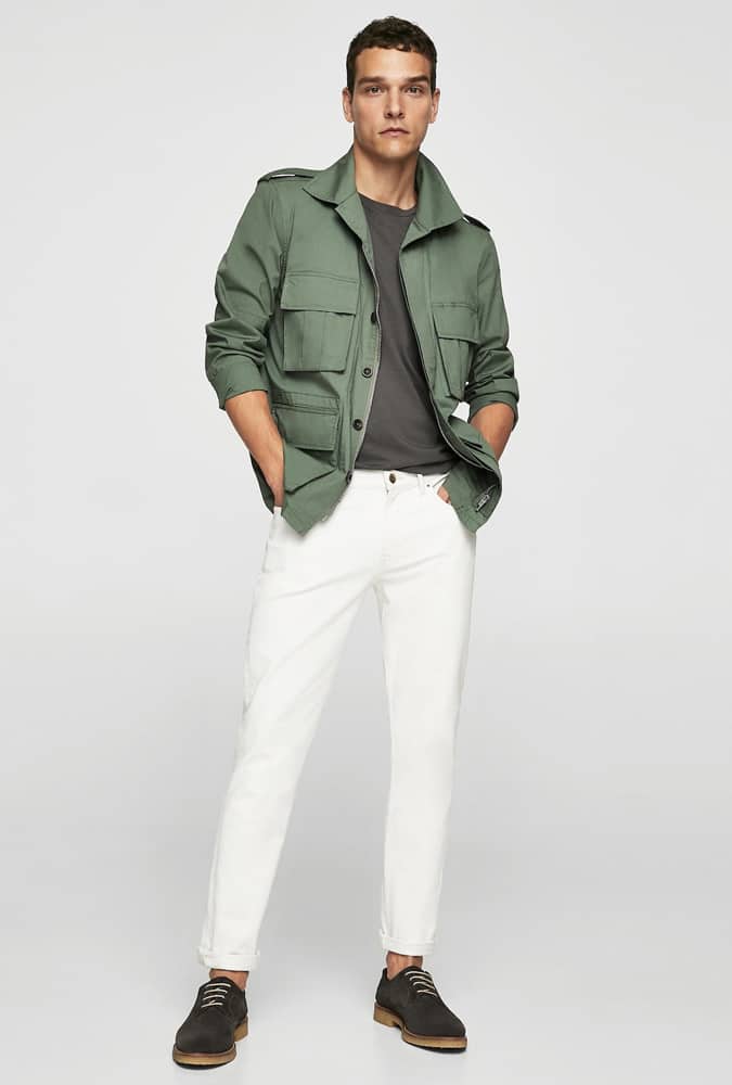 Mango Man Field Jacket