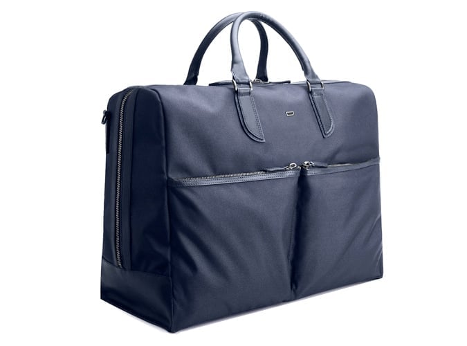 Carl Friedrik Leather and nylon holdall