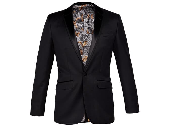 VICTORJ Wool and mohair dinner suit jacket